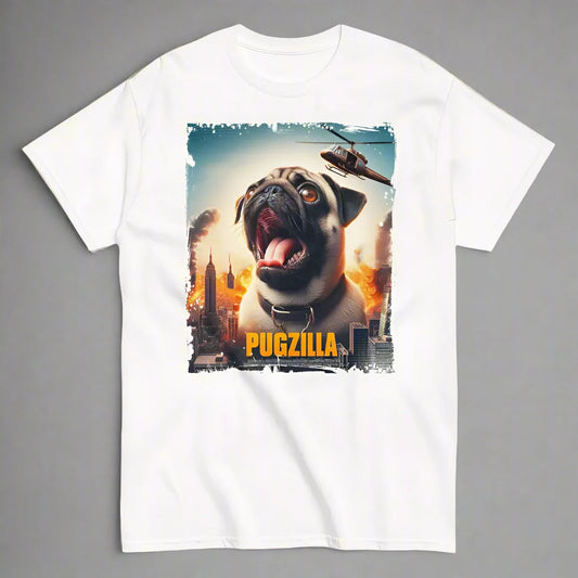 Pug Zilla 🦖 (unisex T-shirt)