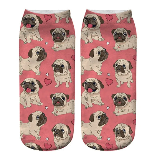 Pug Love (unisex socks)