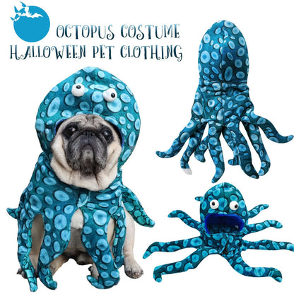 Octopus Pug Halloween Costume 🐙