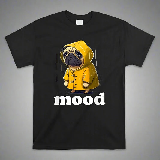 Moody Pug (unisex T-shirt)