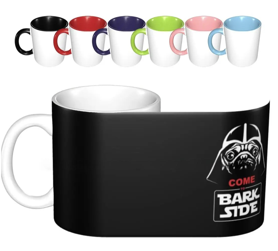 Come to the Bark Side Pug Mug