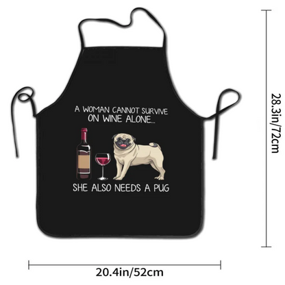 She also needs a Pug Apron