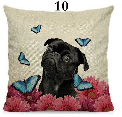 Cool pugs cushion cover