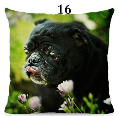 Cool pugs cushion cover