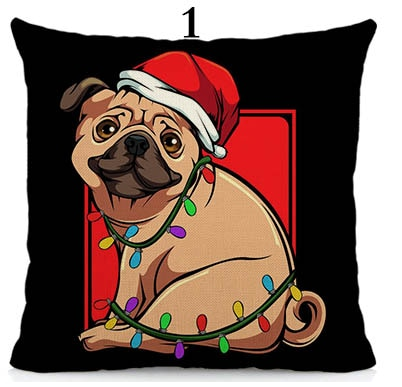 Cool pugs cushion cover