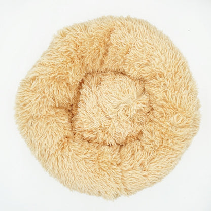 Plush donut bed for dogs / cats (all sizes: small / medium / large)