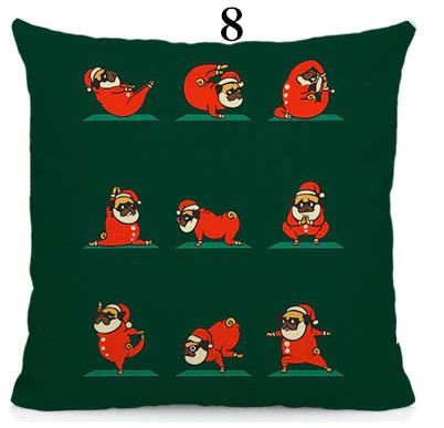 Cool pugs cushion cover