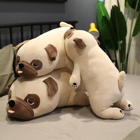 Plush Pug Cushion