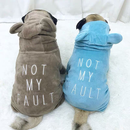 Not my fault hoodie