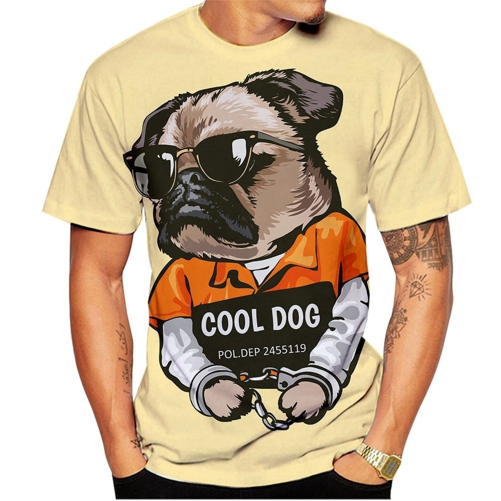 Pug the Inmate (unisex T-shirt)